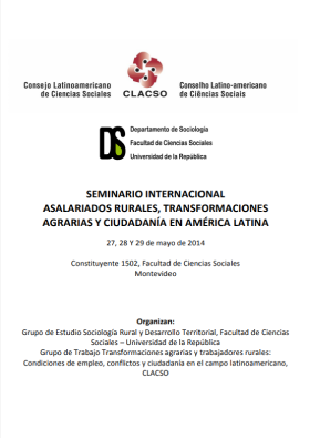 Seminário Internacional Transformaciones Agrárias y Trabajo Rurales