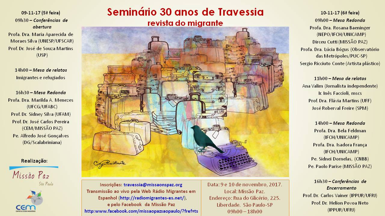 Profa Maria Moraes é convidada em seminário promovido pela Revista Travessia