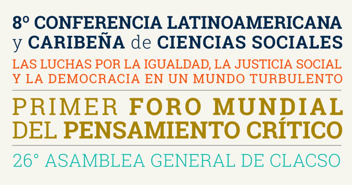 Conferencia Latinoamericana y Caribeña de Ciencias Sociales